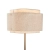 Lampa podłogowa z beżowym eleganckim kloszem Takai NO2520054018 - Design for The People